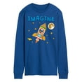 thumbnail image 1 of Pete The Cat - Imagine Space Rocket - Men's Long Sleeve T-Shirt, 1 of 6