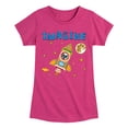thumbnail image 1 of Pete The Cat - Imagine Space Rocket - Toddler And Youth Girls Short Sleeve Graphic T-Shirt, 1 of 6