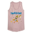thumbnail image 1 of Pete The Cat - Imagine Space Rocket - Women's Racerback Tank Top, 1 of 6