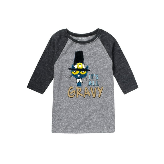 Pete The Cat - It's All Gravy - Youth Raglan