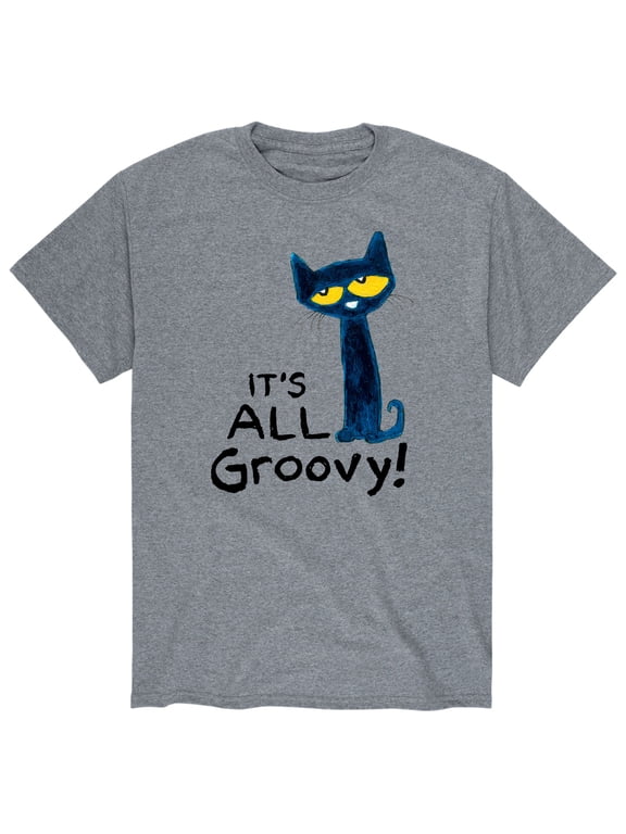- It's All Groovy Men's Short Sleeve Graphic T-Shirt