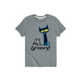 thumbnail image 1 of Pete The Cat - It's All Groovy - Toddler Short Sleeve Graphic T-Shirt, 1 of 4