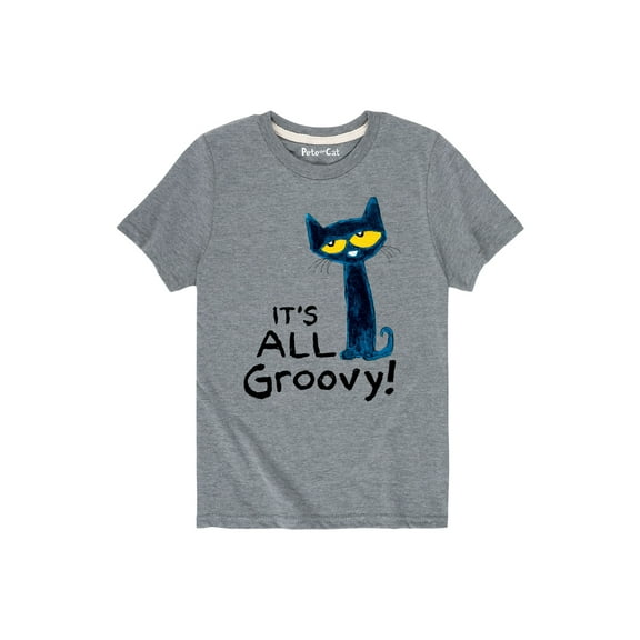 Pete The Cat - It's All Groovy - Toddler Short Sleeve Graphic T-Shirt
