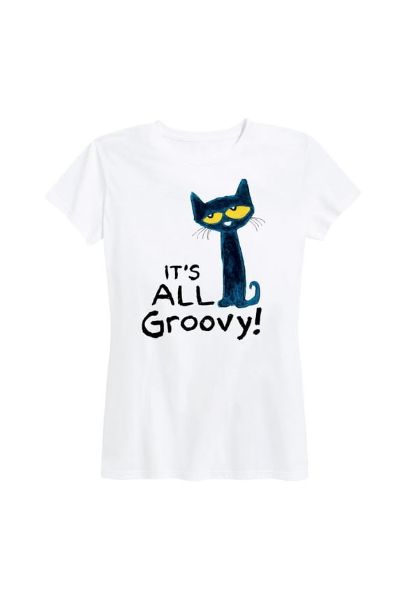 - It's All Groovy - Women's Short Sleeve Graphic T-Shirt