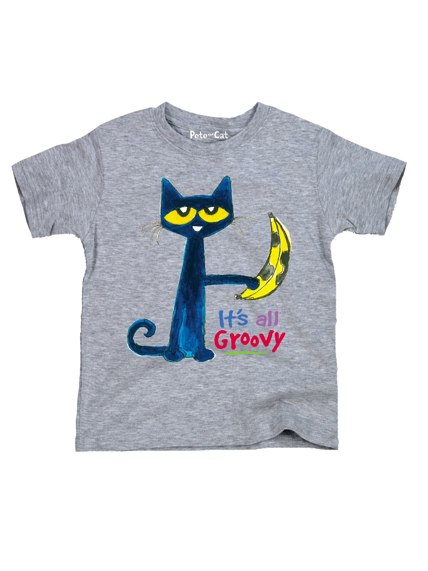 Pete The Cat It s All Groovy Youth Short Sleeve Graphic T Shirt