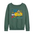 thumbnail image 1 of Pete The Cat - It's Groovy To Imagine - Women's Lightweight French Terry Long Sleeve Shirt, 1 of 6
