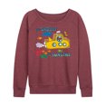 thumbnail image 1 of Pete The Cat - It's Groovy To Imagine - Women's Lightweight French Terry Long Sleeve Shirt, 1 of 6