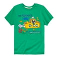 thumbnail image 1 of Pete The Cat - Its Groovy To Imagine - Toddler And Youth Short Sleeve Graphic T-Shirt, 1 of 6
