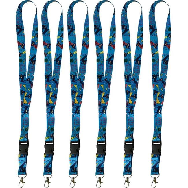 Pete The Cat Lanyard - 6 per Pack