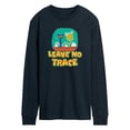 thumbnail image 1 of Pete The Cat - Leave No Trace Camping - Men's Long Sleeve Graphic T-Shirt, 1 of 5
