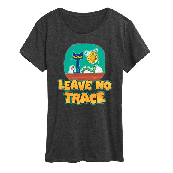 Pete The Cat - Leave No Trace - Women's Short Sleeve Graphic T-Shirt