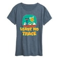 thumbnail image 1 of Pete The Cat - Leave No Trace  - Women's Short Sleeve Graphic T-Shirt, 1 of 6