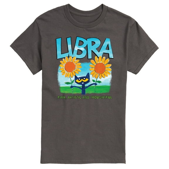 Pete The Cat - Libra - Men's Short Sleeve Graphic T-Shirt