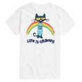 thumbnail image 1 of Pete The Cat - Life Is Groovy - Men's Short Sleeve Graphic T-Shirt, 1 of 5