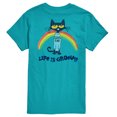 thumbnail image 1 of Pete The Cat - Life Is Groovy - Men's Short Sleeve Graphic T-Shirt, 1 of 5