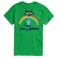thumbnail image 1 of Pete The Cat - Life Is Groovy - Men's Short Sleeve Graphic T-Shirt, 1 of 5