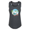 thumbnail image 1 of Pete The Cat - Life Is Just Beachy - Women's Racerback Tank, 1 of 5