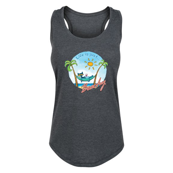Pete The Cat - Life Is Just Beachy - Women's Racerback Tank