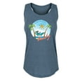 thumbnail image 1 of Pete The Cat - Life Is Just Beachy - Women's Racerback Tank, 1 of 5