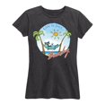 thumbnail image 1 of Pete The Cat - Life Is Just Beachy - Women's Short Sleeve Graphic T-Shirt, 1 of 5
