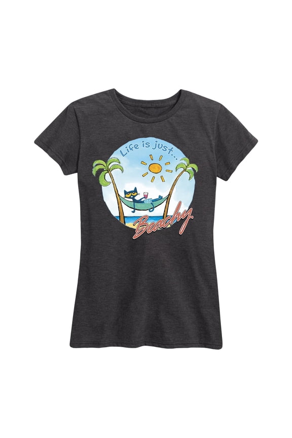 - Life Is Just Beachy - Women's Short Sleeve Graphic T-Shirt