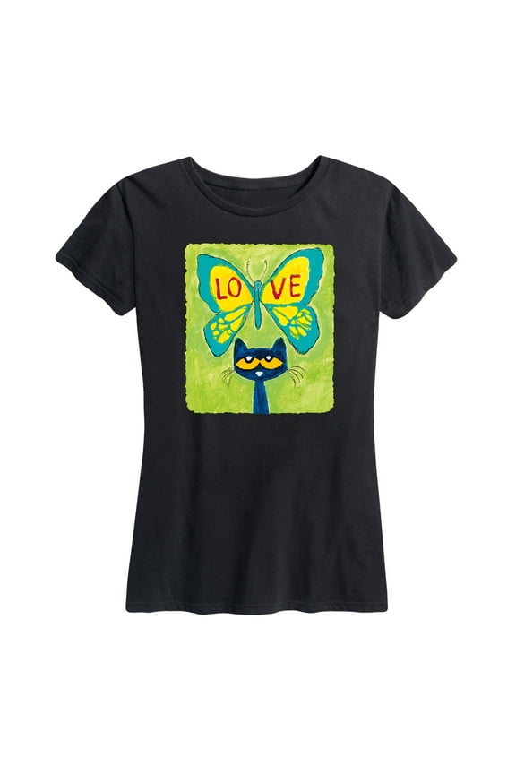 - Love Butterfly - Women's Short Sleeve Graphic T-Shirt