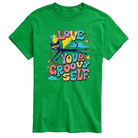 Pete The Cat - Love Yourself - Men's Short Sleeve Graphic T-Shirt