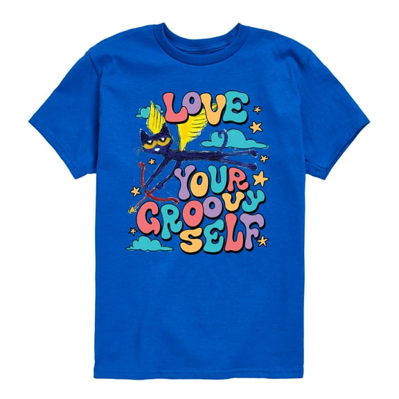 Pete The Cat - Love Yourself - Toddler And Youth Short Sleeve Graphic