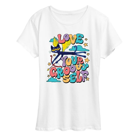 Pete The Cat - Love Yourself - Women's Short Sleeve Graphic T-Shirt