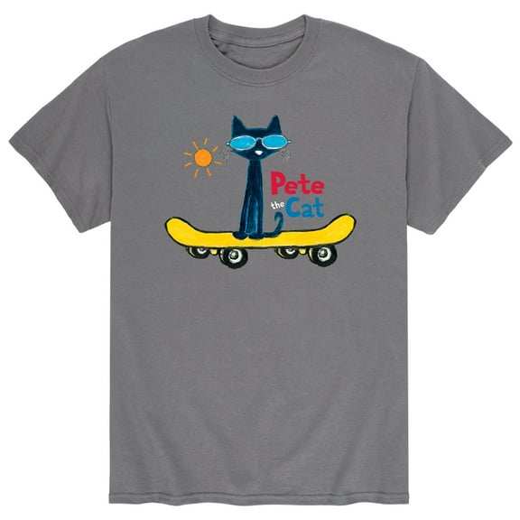 Pete The Cat - Magic Sunglasses Skateboard - Men's Short Sleeve Graphic T-Shirt