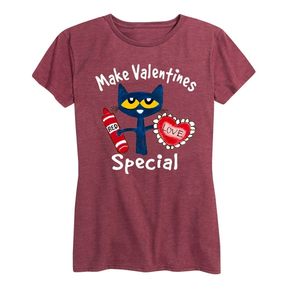 Pete The Cat - Make Valentine Special - Women's Short Sleeve Graphic T-Shirt