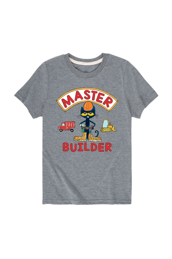 - Master Builder - Toddler Short Sleeve Graphic T-Shirt