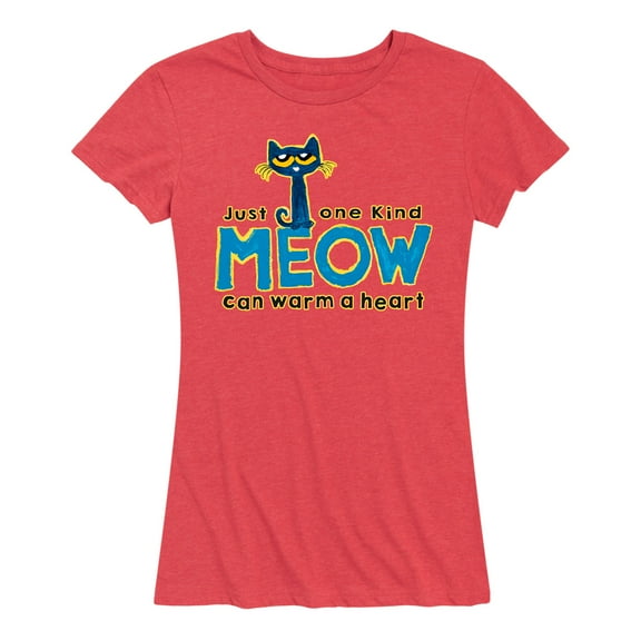 Pete The Cat - Meow - Women's Short Sleeve Graphic T-Shirt