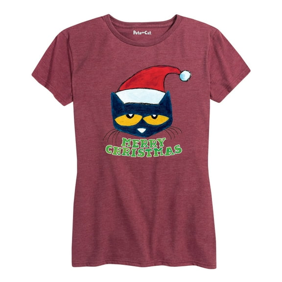 Pete The Cat - Merry Christmas - Women's Short Sleeve Graphic T-Shirt