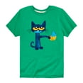 thumbnail image 1 of Pete The Cat - Messy Cupcake - Toddler Short Sleeve Graphic T-Shirt, 1 of 5