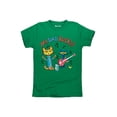 thumbnail image 1 of Pete The Cat - My Dad Rocks - Father's Day - Youth Short Sleeve Graphic T-Shirt, 1 of 6