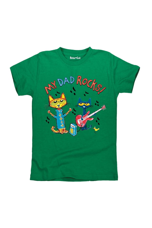 - My Dad Rocks - Father's Day - Youth Short Sleeve Graphic T-Shirt