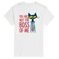 thumbnail image 1 of Pete The Cat - Not The Boss Of Me - Men's Short Sleeve Graphic T-Shirt, 1 of 5