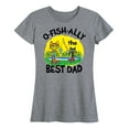 thumbnail image 1 of Pete The Cat - O-Fish-ally The Best Dad - Women's Short Sleeve Graphic T-Shirt, 1 of 5