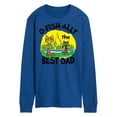 thumbnail image 1 of Pete The Cat - O-fish-ally The Best Dad - Men's Long Sleeve T-Shirt, 1 of 6