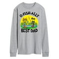 thumbnail image 1 of Pete The Cat - O-fish-ally The Best Dad - Men's Long Sleeve T-Shirt, 1 of 6