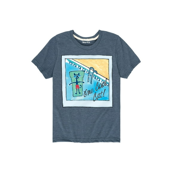 Pete The Cat - One Cool Cat - Toddler Short Sleeve Graphic T-Shirt
