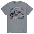 thumbnail image 1 of Pete The Cat - One Groovy Ride - Men's Short Sleeve Graphic T-Shirt, 1 of 5