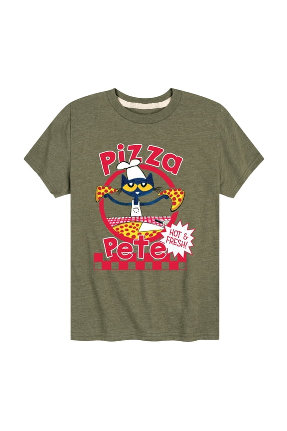 - Papa Petes Pizza - Toddler And Youth Short Sleeve Graphic