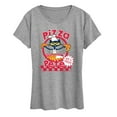 thumbnail image 1 of Pete The Cat - Papa Petes Pizza  - Women's Short Sleeve Graphic T-Shirt, 1 of 6