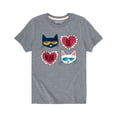 thumbnail image 1 of Pete The Cat - Pete Be Mine - Youth Short Sleeve Graphic T-Shirt, 1 of 5