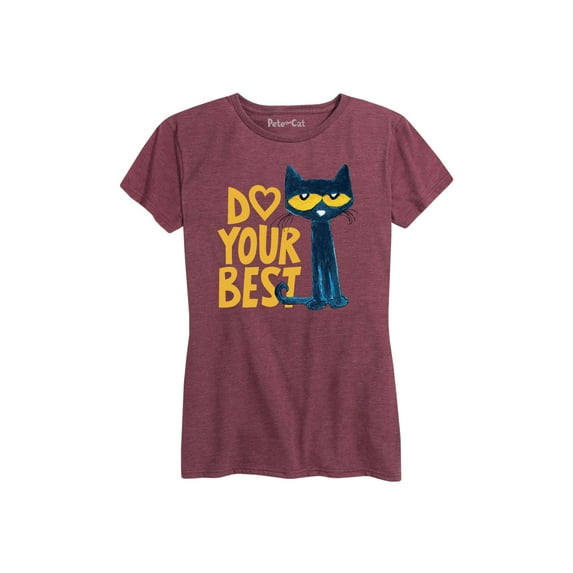 Pete The Cat - Pete Do Your Best - Women's Short Sleeve Graphic T-Shirt