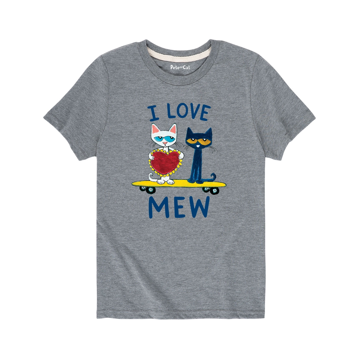 Pete The Cat 'I Like To Play All Day' Toddler T-Shirt - Size 3T In Athletic Heather