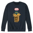 thumbnail image 1 of Pete The Cat - Pete In Imagination Box - Men's Crew Neck Fleece Pullover, 1 of 6