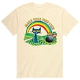 thumbnail image 1 of Pete The Cat - Pete Leprechaun Pot Of Gold - Men's Short Sleeve Graphic T-Shirt, 1 of 5